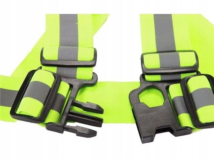 Szelki odblaskowe 3040, neonowo żółte