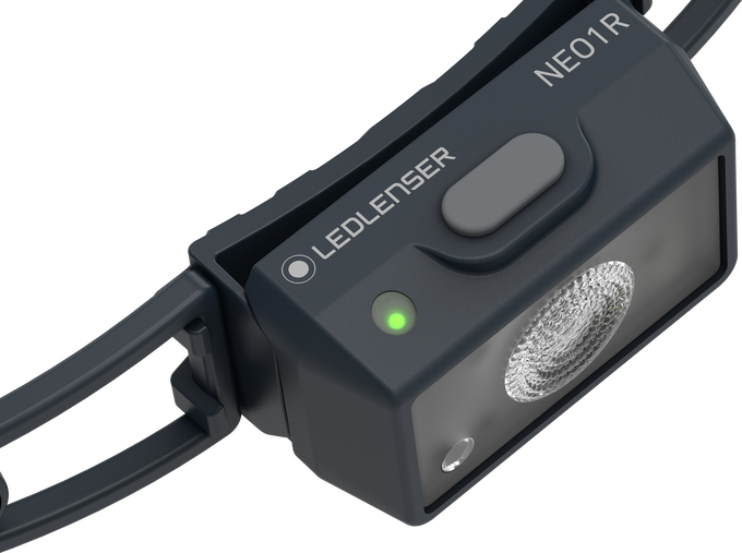 Latarka czołowa akumulatorowa Ledlenser NEO1R + uchwyt MEOLINQ (503254)