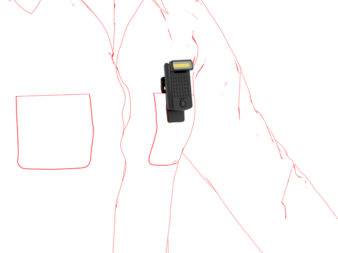 Kompaktowa latarka akumulatorowa Ledlenser W1R Work z klipsem IP54 magnes (502810)