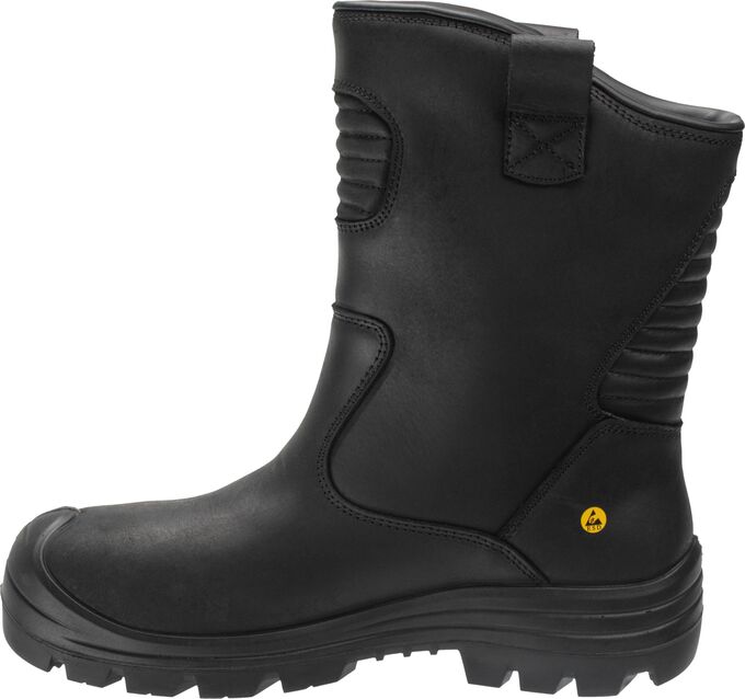 Trzewiki robocze skórzane Safety Jogger Mayon S3S SR SC LG ESD HI CI FO HRO, czarne