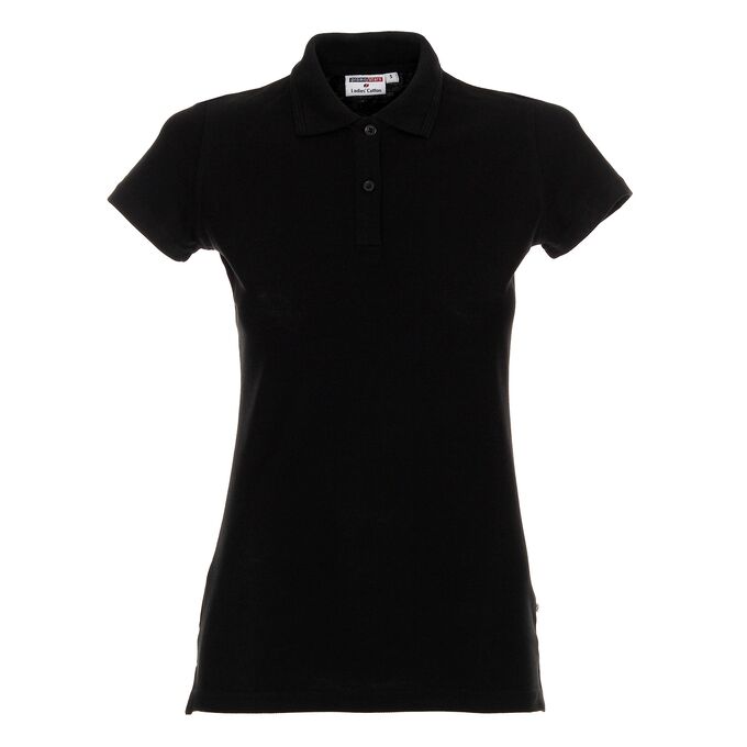 Koszulka damska polo Promostars Ladies' Cotton 42195, czarna