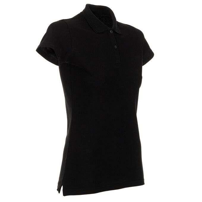 Koszulka damska polo Promostars Ladies' Cotton 42195, czarna