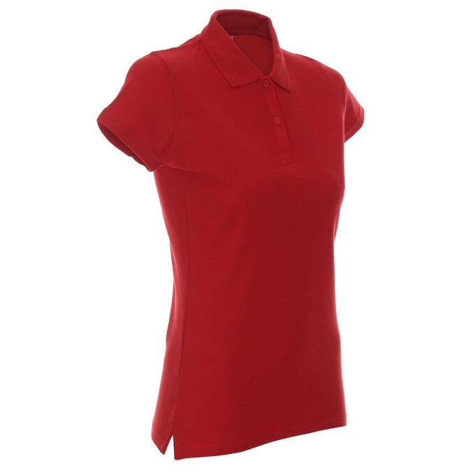 Koszulka damska polo Promostars Ladies' Cotton 42195, czerwona