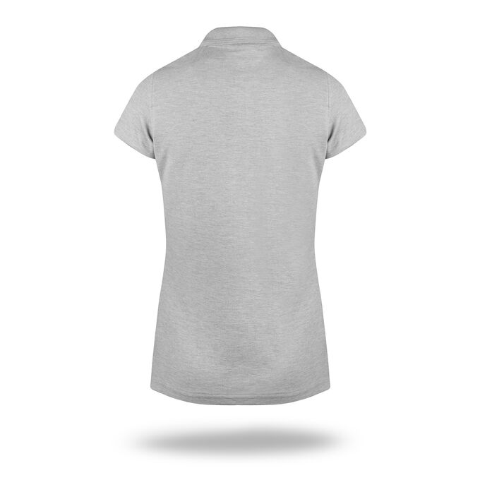 Koszulka damska polo Promostars Ladies' Cotton 42195, jasnoszara