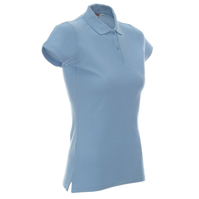 Koszulka damska polo Promostars Ladies' Cotton 42195, jasnoniebieska