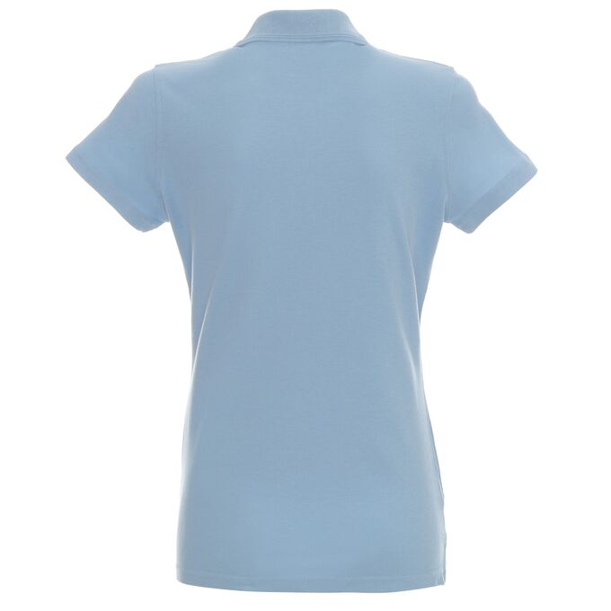 Koszulka damska polo Promostars Ladies' Cotton 42195, jasnoniebieska