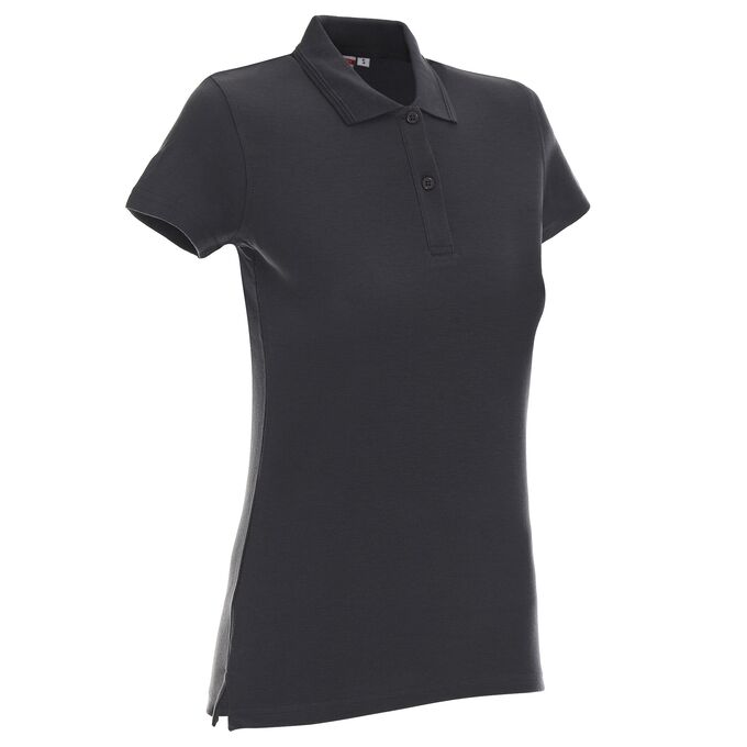 Koszulka damska polo Promostars Ladies' Cotton 42195, szara.