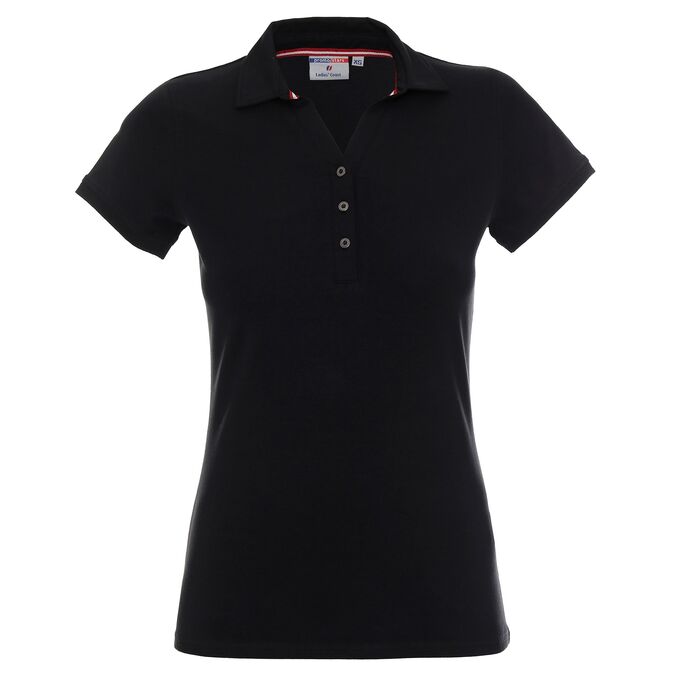 Koszulka damska polo Promostars Ladies' Coast 42274, czarna