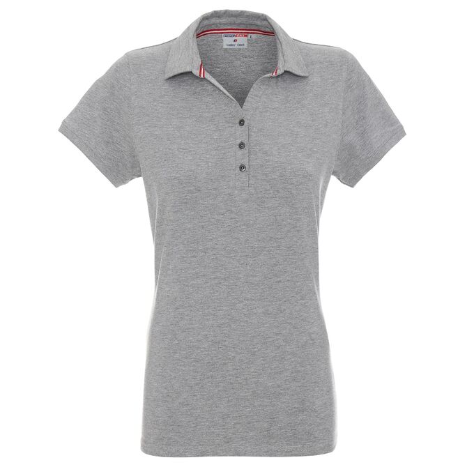 Koszulka damska polo Promostars Ladies' Coast 42274, szara