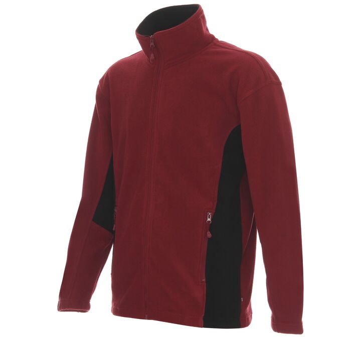 Bluza robocza Promostars Swing 68001, ciemnoczerwono-czarna