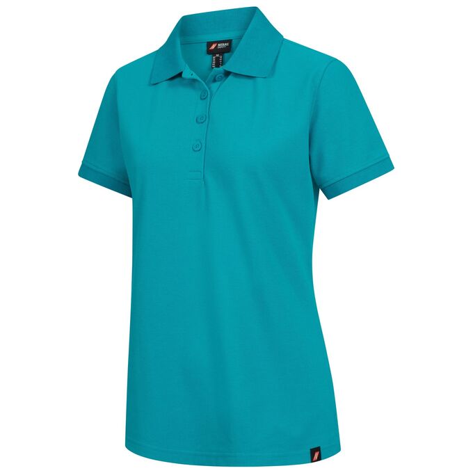 Koszulka polo damska Nitras 7056, turkusowa
