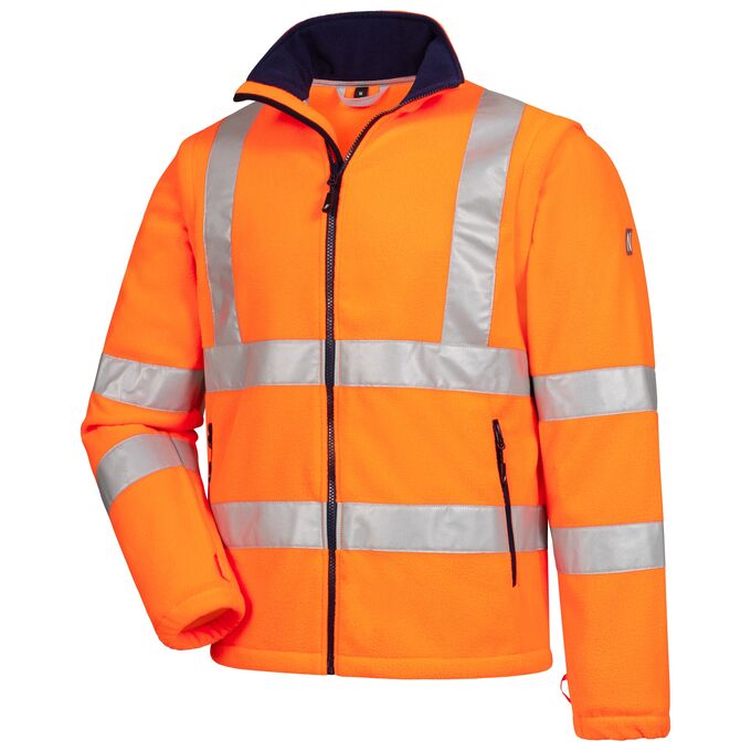 Polar roboczy ostrzegawczy 2w1 Nitras Motion Tex Viz 7061, neonowy pomarańczowy