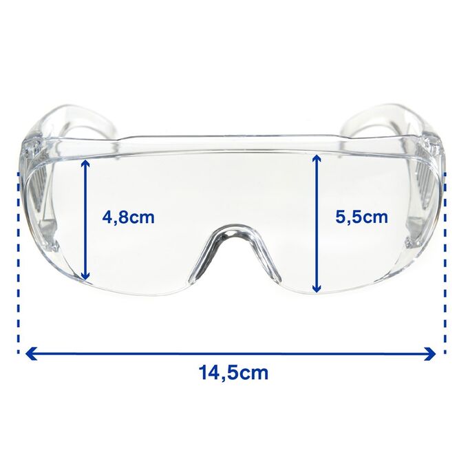 Okulary ochronne zewnętrzne Drager X-pect 8110 (R 58 247) bezbarwne