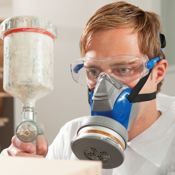 Okulary ochronne zewnętrzne Drager X-pect 8120 (R 58 248) bezbarwne, regulowane