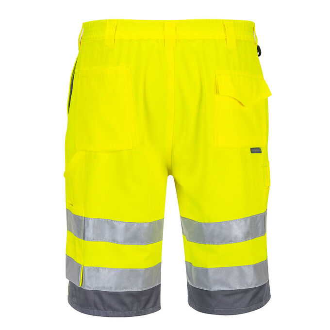 Spodenki robocze ostrzegawcze Portwest E043, neonowo żółte