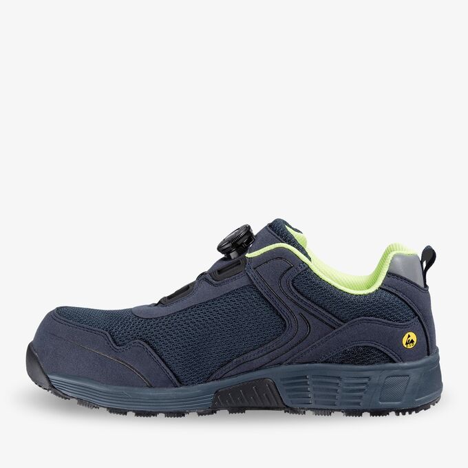 Półbuty robocze Safety Jogger Ecolobi S1P Low TLS S1 PS/SR ESD FO HRO, niebieskie