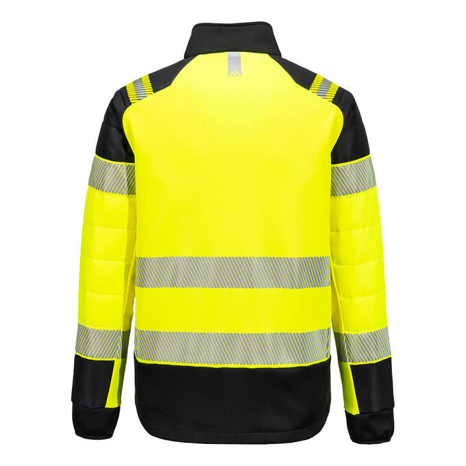 Kurtka robocza ostrzegawcza Portwest Baffle T170, żółto-czarna