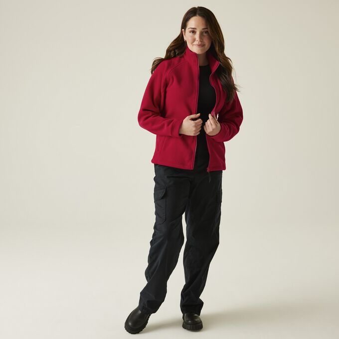 Polar damski Regatta Thor III Fleece TRF541, czerwony