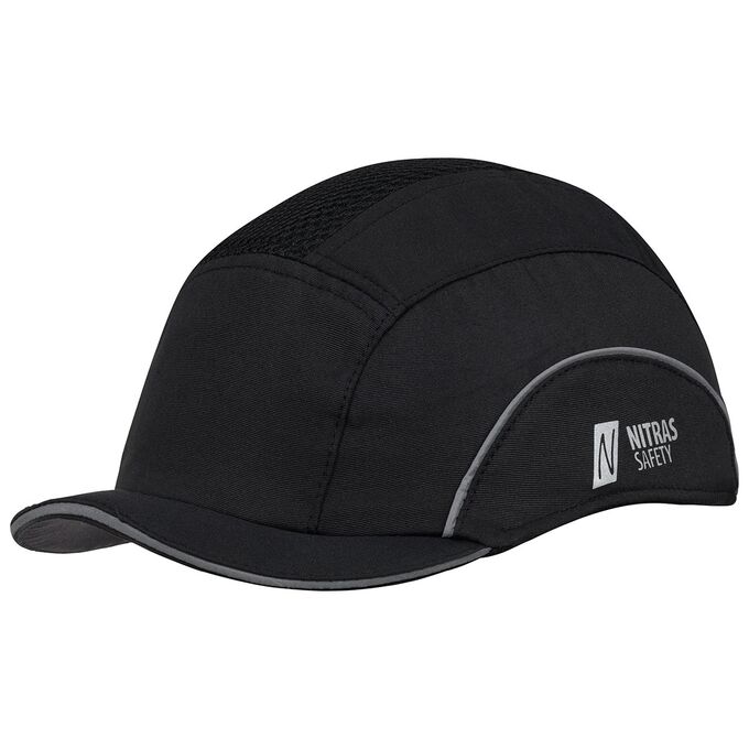 Czapka antyskalpowa Nitras Safety Lite Shield Pro 9551, czarna