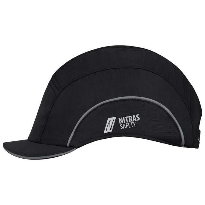 Czapka antyskalpowa Nitras Safety Lite Shield Pro 9551, czarna