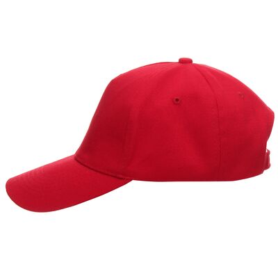 Czapka z daszkiem Promostars Comfort 31001, czerwona