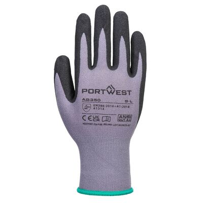 Rękawice robocze antyprzecięciowe Portwest AB350 DermiFlex Essential, 12 par w opakowaniu