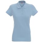 Koszulka damska polo Promostars Ladies' Cotton 42195, jasnoniebieska