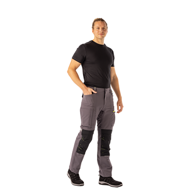 Spodnie robocze do pasa Planam rECOline 6714, szare