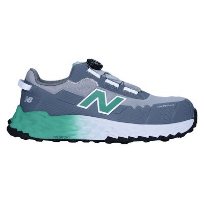 Buty robocze New Balance Cremorne BOA 2E, S3L ESD HRO FO SC SR, szaro-zielone