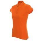 Koszulka damska polo Promostars Ladies' Cotton 42195, pomarańczowa