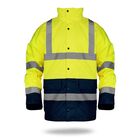 Kurtka robocza Mark the Helper Thick 77504, neonowo zółto-granatowa