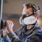 Zestaw do prac budowlanych Drager X-plore 3500 + filtry Pure P3 R (2szt) (R56960), rozm. M