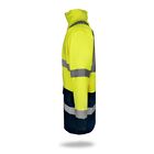 Kurtka robocza Mark the Helper Thick 77504, neonowo zółto-granatowa