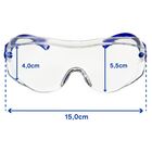 Okulary ochronne zewnętrzne Drager X-pect 8120 (R 58 248) bezbarwne, regulowane