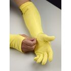Rękaw kevlarowy, zarękawek JS Gloves ZOK, żółty