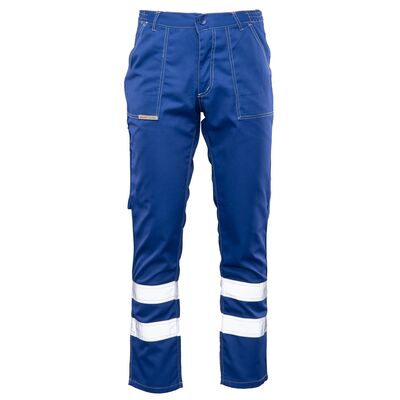 Spodnie robocze Polstar Brixton Classic ABSP z odblaskami, niebieskie