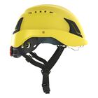 Kask ochronny PROTEKT ATRA 50V, żółty