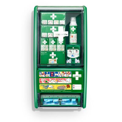 Apteczka ścienna Cederroth First Aid &amp; Burn Station art. 51011003