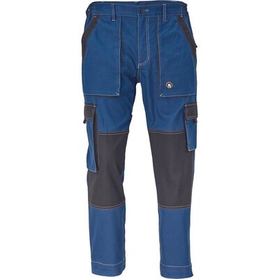 Spodnie robocze monterskie Cerva MAX SUMMER 03020238, niebiesko-czarne