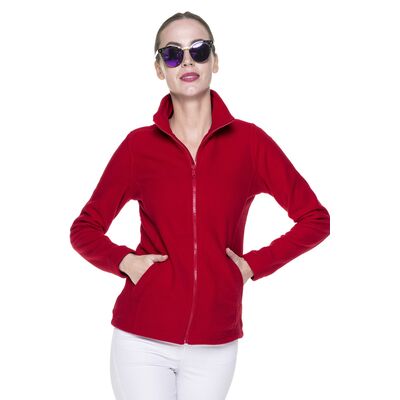Bluza polarowa damska Promostars Ladies Double 68103, czerwona