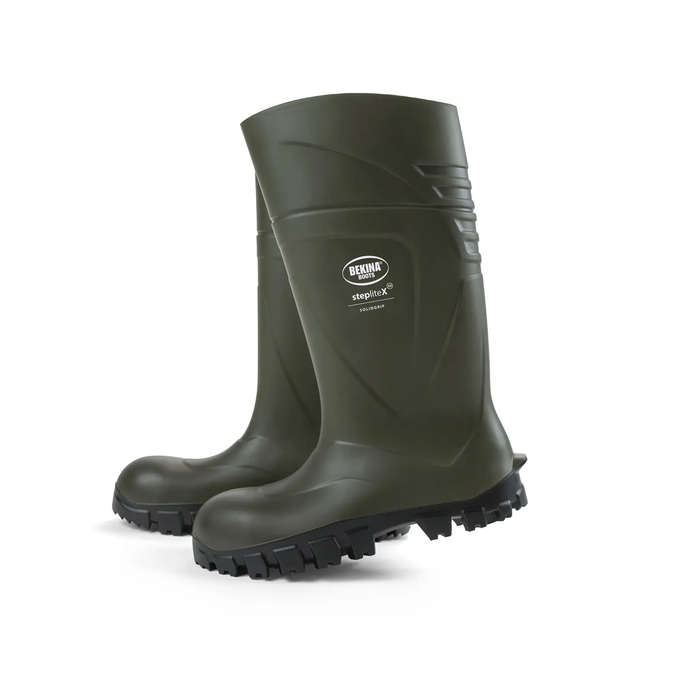 Kalosze robocze Bekina Boots SolidGrip S5 XAN4P/9180AP133, zielone