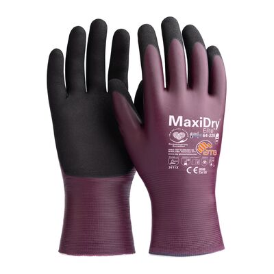 Rękawice robocze montażowe ATG MaxiDry Elite 64-226